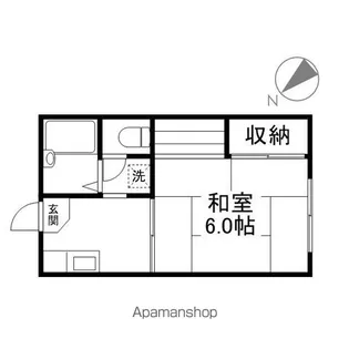 レジデンス秋桜 A棟【103号室】の間取り