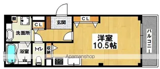 LS RESIDENCE NAKAMOZU【101号室】の間取り