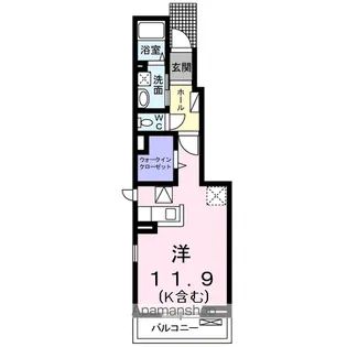 ラヴィエールⅠ【1階】の間取り