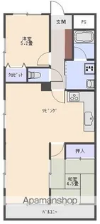 フラワーガーデン【2階】の間取り