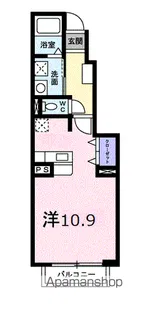 ティアモⅡ番街【1階】の間取り