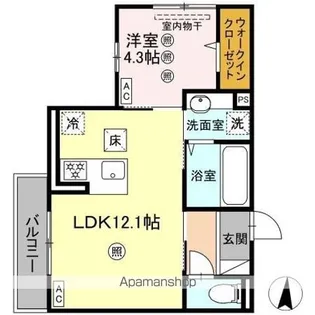 camphora1【1階】の間取り