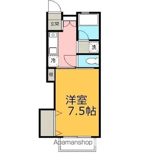 A・Pフォルツァ【103号室】の間取り