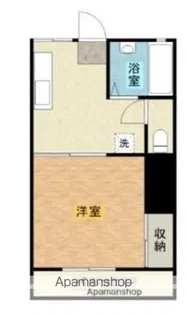 プチプラム【201号室】の間取り
