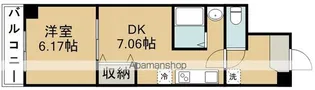 アスコット薬師堂駅前【2階】の間取り