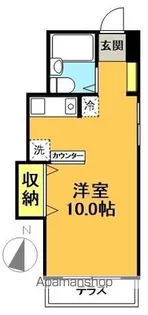 グレース松原【1階】の間取り