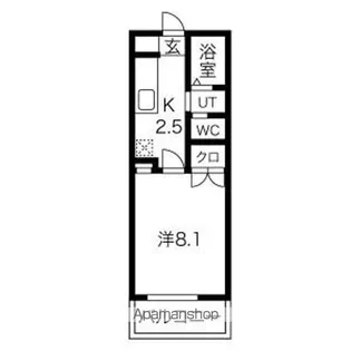 フィオーレ英 A棟【1階】の間取り