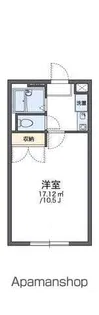 レオパレス希みが丘【103号室】の間取り