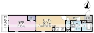 SOLASIA RESIDENCE 西東京【305号室】の間取り