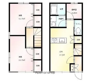 B−WEST【C号室】の間取り