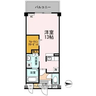 シャンテ・シャル【2階】の間取り