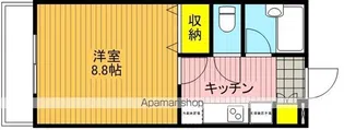シャトー原【103号室】の間取り
