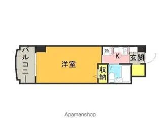 メゾン・ド・プロスペール【102号室】の間取り