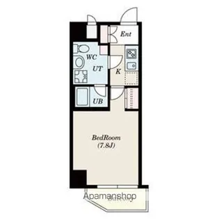 アンビックス・プリア茶屋ヶ坂【7階】の間取り