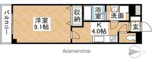 ダイヤモンドヒルズ【1階】の間取り