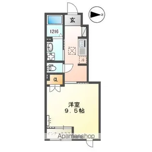 ベルク【1階】の間取り