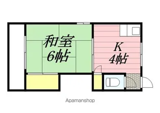 BELL FLORA【2階】の間取り