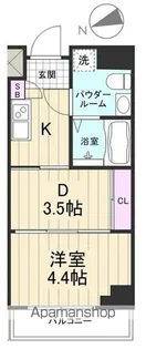 AZEST上板橋Ⅲ【5階】の間取り