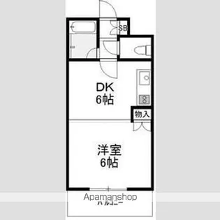 ルシール88【401号室号室】の間取り