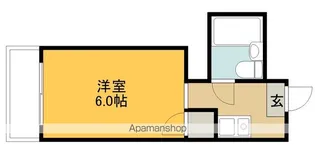 ホワイトヴィラ相模原【102号室】の間取り