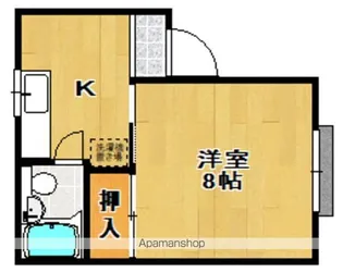 小林コーポ【2階】の間取り