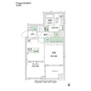 スタイリオ蒲田Ⅱ【2階】の間取り
