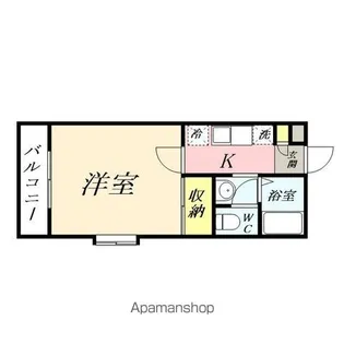 アークヒルズ西古松【2階】の間取り