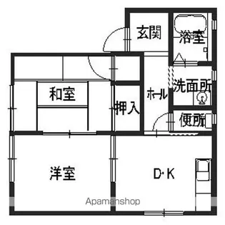 フォーレス花野【206号室】の間取り