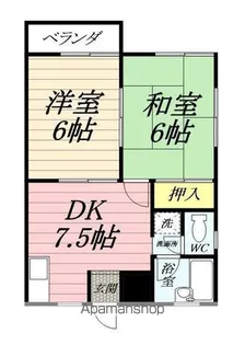 リバティ池田【202号室】の間取り