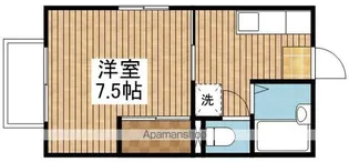 コーポ翠【102号室】の間取り
