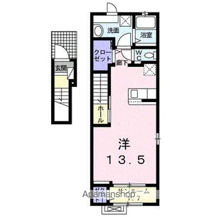 レジェンド バレー A【2階】の間取り