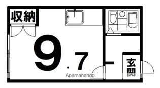 ドミールRAN【3階】の間取り