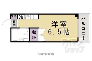 マンショングレース【501号室】の間取り