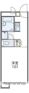 レオパレスSOCATA【101号室】の間取り