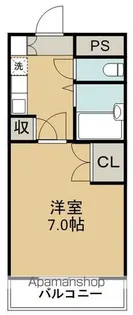 タセンビルⅡ【1階】の間取り