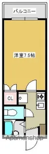 レジデンス新木【302号室号室】の間取り