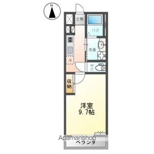エストレア【2階】の間取り