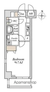 東京都東大和市上北台1丁目【マンション】の間取り