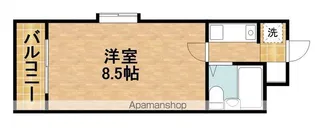 住吉シティハイツ【2階】の間取り