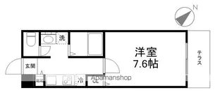 モンタネール【1階】の間取り