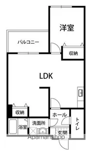 ウィルシャー高尾台【103号室】の間取り