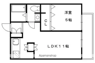 大宅マンション【203号室】の間取り