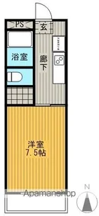 宮丸マンションきらは【3階】の間取り