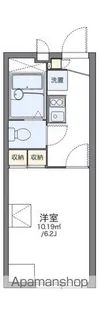レオパレス甲府元城屋【204号室】の間取り
