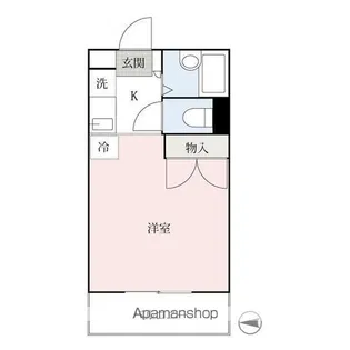 シュラインB【202号室】の間取り