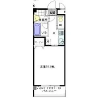 BROWNIE【3階】の間取り