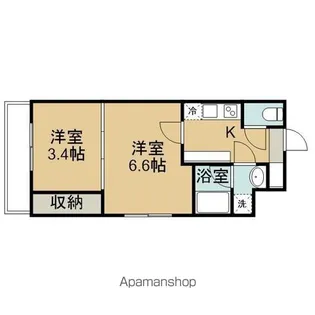 SーFORT行徳【4階】の間取り