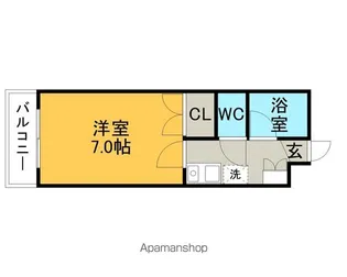 ファミール井ヶ谷B【303号室】の間取り