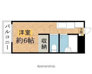 クるトーラ西八王子【202号室】の間取り