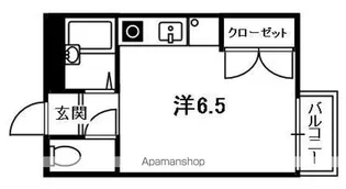 アゴラマンション【308号室】の間取り